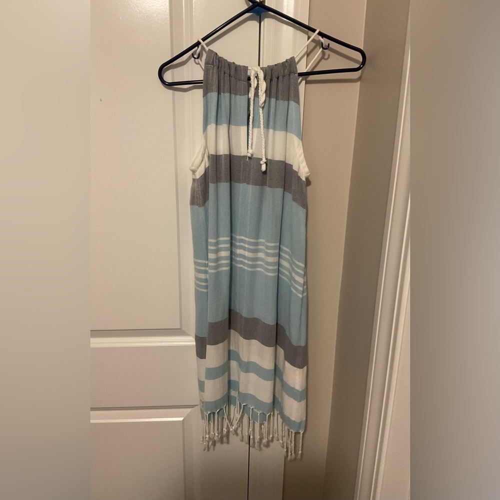 BNWT! Beachables skipper light Blue and Gray and white🤍🩵🩶 - Picture 4 of 7